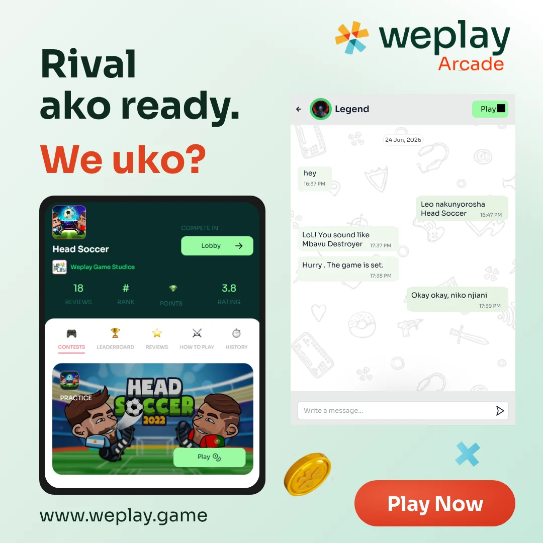 Weplay social media campaign visual 1